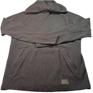 Bauer Men's Waffle Hoodie Size Small Black EUC‎